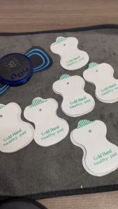 [LMR-D] Gel healthy Pad Alat Pijat Therapy Body Massager Electrode Tempel