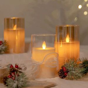 BEAUTY IN THE LIGHT | Simulated LED Rechargeable Candle Lamp