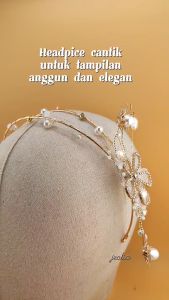 Hiasan Kepala Bunga: Aksesoris Pesta Pernikahan yang Elegan