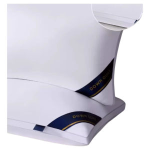 Sleeping Pillow Neck Support Hotel Standard Single Person Bedding Set Rectangular Polyester Fiber for Better Sleep