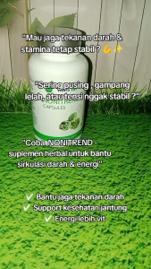 Tiens Nonitrend Capsules Heart Health & Cholesterol Original Product Supports High Blood Pressure Symptoms Enhances Immunity Stabilizes Blood Natural Ingredients for Cardiovascular Wellness