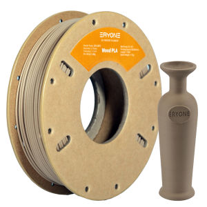 Eryone 250G Wood PLA Premium Filament 3D PrintDeep Light colorwood pla filament250g big sale