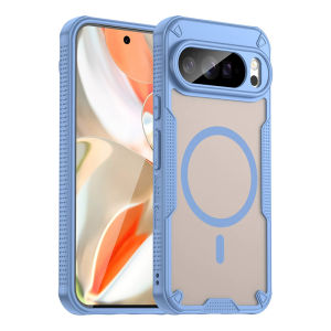 Matte Translucent Magnetic Case for Magsafe for Google Pixel 10 9 Pro XL 8 8A 9A 10Pro 9Pro 10ProXL Armor Phone Bumper Cover