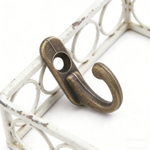 10 Pcs Heavy Duty Cast Iron Wall Hooks Rustic Coat Hanger Set for Bathroom Kitchen Garage Mounted Robe Towel Organizer