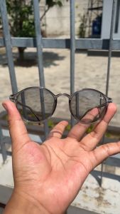 KACAMATA LENSA MINUS UNTUK RABUN JAUH PRIA DAN WANITA LENSA HITAM FULL SET BOX DAN LAP - BIANCO ABU TERSEDIA DARI -0.50 S/D -4.00