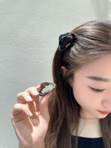 Elegant Small Cloud Shark Clip Simple Stylish Hair Accessories Precise Diamond Shark Clip Forehead Bangs Hair Card Mini Claw Hair Clip