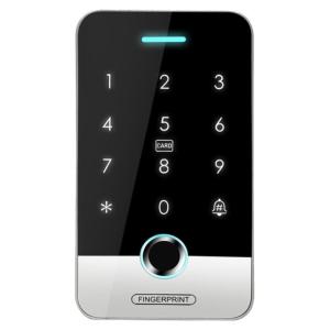 Graffiti Smart App Waterproof Fingerprint Access Control System All-in-One Machine Magnetic Lock Electric Bolt Lock Credit Card Password Glass Door