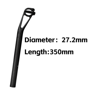 ELITAONE MTB Carbon Seat Post Offset 25mm 27.2mm Mountain/Road Bike Seatpost 350/400mm MT25
