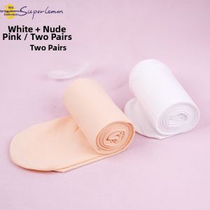 superlemon | Ballet Practice Dance Socks for Children Summer White