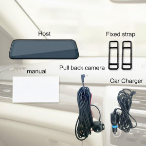 4K WiFi Touch Screen Car DVR Dual Camera Front Rear Streaming Media 24H Parking Monitor Auto Dash Cam Recorder