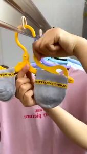 YYDS Magic Clothes Drying Rack Compact Foldable Cloth Hanger Convenient Plastic Foldable Travel