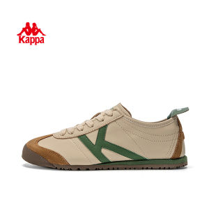 Kappa | Giày Sneaker Casual Nữ Màu Trắng Phong Cách Retro German Army Trainer