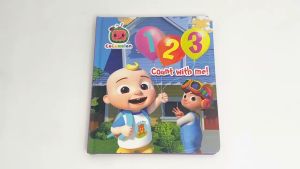 CoComelon Count 123 Board Book for Preschool Kids to Learn Numbers & Counting