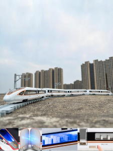 CHEZHI | Electric Metal Model Train Toy for Collection and Gift