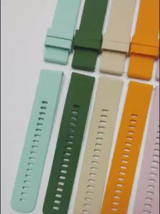 20mm 22mm Silicone Strap For Huami AMAZFIT BIP 6 5 BALANCE 2 GTS/GTR 4 3 2 GTS 4 mini Active 2 Bracelet For HUAWEI WATCH 5 Bands