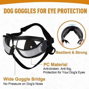Outdoor Sport Goggles Pet Goggles Dog Specs Kacamata Anjing Outdoor Trendy Sunglasses Mirror Foldable Anti-UV Pet Dog Sunglasses