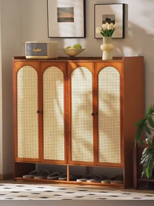 Lemari Sepatu 6/7/8 Susun Ukuran Jumbo Dengan Penutup Penyimpanan Sepatu Anti Debu cantik