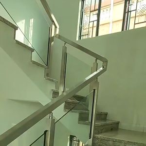 【Fast delivery+COD】Stainless 304baluster glass post/glass hold.kingpost(super thick)