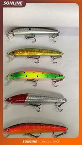 SONLINE Umpan Pancing Bentuk Ikan Umpan HB109 Panjang 10cm/9g Bahan Plastik