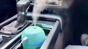 Portable Air Humidifier Ultra Quiet Nano Mist Atomization Large Capacity USB Powered for Home Car