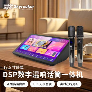 Leike 2025 New Home KTV Song Request Machine Touch Screen Integrated Karaoke Singing Machine DSP Intelligent Stage Equipment