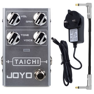 JOYO | JOYO Electric Guitar Pedal R-02 TAICHI Low Gain Overdrive Effect Pedal Different EQ Frequency Bands OD Classic Amp Sound Pedal