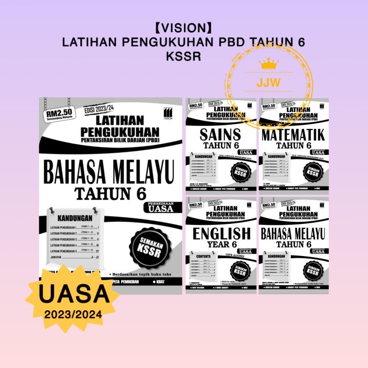 【JJW】(Vision) Latihan Pengukuhan UASA Tahun 6 DLP KSSR 2022 — Year 6 ...