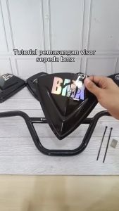 VISOR SEPEDA BMX V3 EDITION LOGO SERIES HOLOGRAM BONUS DENGAN KABEL TALI TIES BMX SEPEDA LIPAT SEPEDA LISTRIK SEPEDA GUNUNG SEPEDA FIXIE DLL