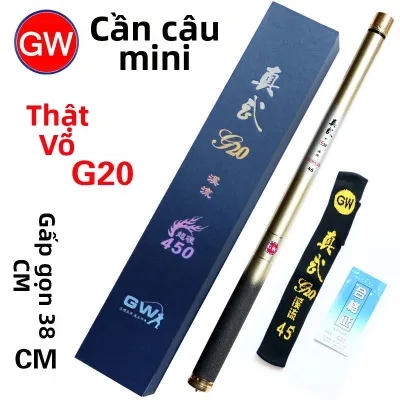 GW | Cần Câu Cá Nước Ngọt Nhẹ Chống Gãy Bằng Sợi Carbon Di Động