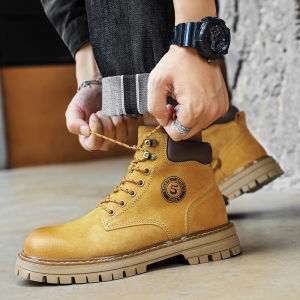 NUDANLAI | Giày Boots Phong Cách Anh Quốc Hoài Cổ
