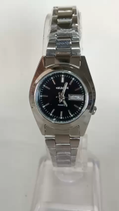Đồng hồ SEIKO Nữ Chính hãng Mặt đen Sang trọng. Vỏ inot kính đá safia siêu bền . Hàng mới 100%