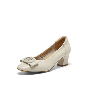Joy & Peace | Cloudy Spring/Summer New Cow Leather Dress Loafers 5CM Heel