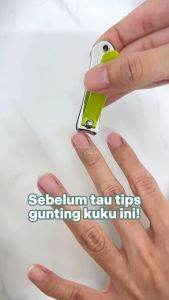 ✿CANTIKA✿ Gunting kuku ukuran tanggung menicure pedicure super tajam anti karat awet tahan lama nail art