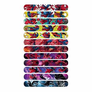 Disney | 12/24Pcs Series Slap Bracelet Pvc Snap Circle Cartoon Pat Circle Bracelet Children Fun Gifts Birthday Gifts