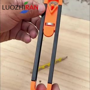 Adjustable Contour Gauge Scribing Tool Thin Tip Profile Copying Tool for Woodworking Flooring Tile Installation Marking Cutting