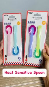 BABYSTEPS Sudu Baby Heat Sensitive Silicone Soft Feeding Spoon Baby Spoon Numnum Spoon BPA Free Sudu Makan Baby Spoon