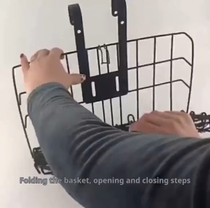 Bike Basket Practical Front Storage Solution For Urban Cyclists With Quick Release Mechanism And Stable Structure