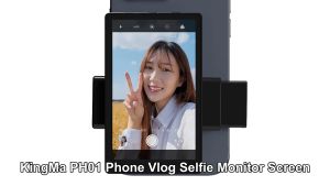 [KingMa] Wireless Monitor / Screen for Phone Vlogging and Selfies with Clamp Mount Kit for Smartphones