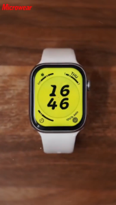 Microwear Watch S12 Smartwatch New Large HD Display Music Control Built in GPS Fitness & Health Activity Tracker Sports Monitor IP67 Waterproof Long Lasting Battery Life