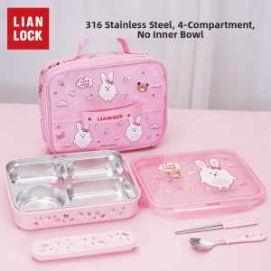LianLock | Stainless Steel Insulated Lunch Box for Girls in Grade 1