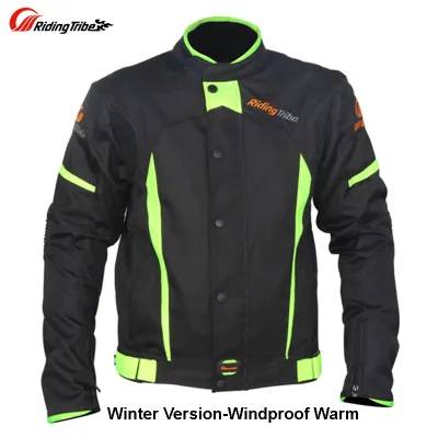 Motorcycle Jackets Winter Warm Inner Riding Jackets Professional Shoulder Elbow Chest Protection Pads Reflective Durable Size L 5XL
