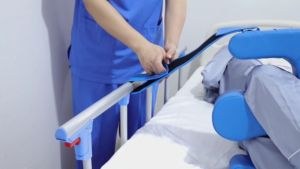 (READY STOCK) Bedridden Turn Over Pillow with Fixing Strap U-Shaped Elderly Patient Turning Cushion Device Care High Elastic Sponge