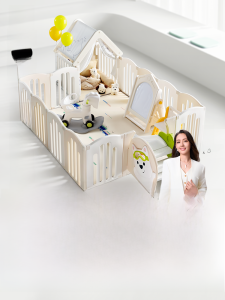 Babycare | Game and Safety Fence with Crawl Pad Children Fence