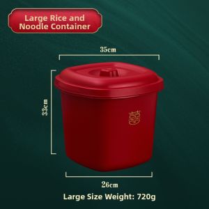 Moisture-proof and Pest-proof Storage Container for Flour and Grains