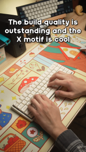 Bàn Phím Cơ IQUNIX Magi65 Low Profile Aluminum 65% Nhôm CNC Hot Swap Bluetooth 5.1 Wireless 2.4GHz USB-C