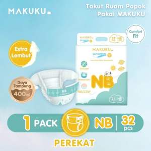 [POPOK MURAH]| Makuku Comfort Fit NB32/S30/M28/L26/XL24/XXL22 Pants