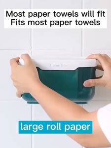Bathroom Waterproof Toilet Paper Holder Tissue Box Paper Storage Organizer Tissue Holder Storage Paper Box