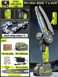 Zhipu | Cưa Điện Dã Ngoại Sử Dụng Pin Lithium