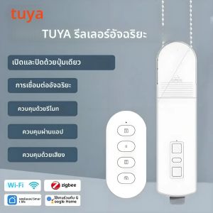 ม่านม้วนโซ่ Zebra อัจฉริยะ Tuya WiFi มอเตอร์อัตโนมัติ ควบคุมด้วยรีโมทและเสียง สำหรับ Alexa Google Home