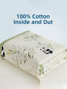 SHIPAILUO | All-Cotton Summer Cooling Quilt Washable